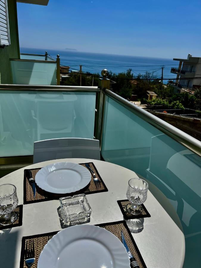 Oscar'S Apartments Drymades Dhermi Bagian luar foto