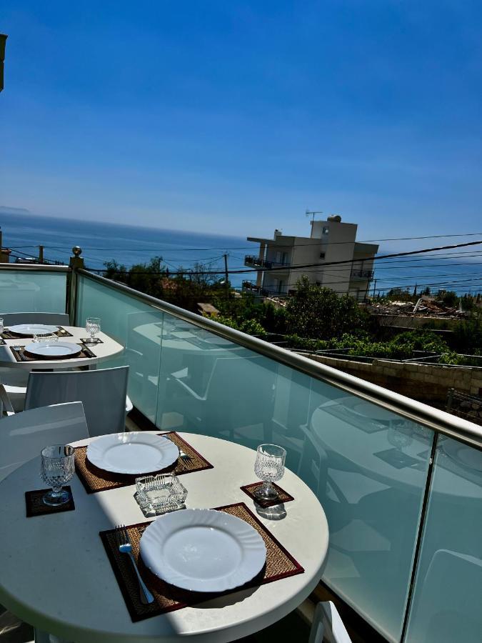 Oscar'S Apartments Drymades Dhermi Bagian luar foto